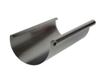 Dachrinne Aluminium halbrund