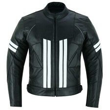 Leder Motorradjacke Biker
