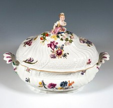 Early Meissen Terrine With