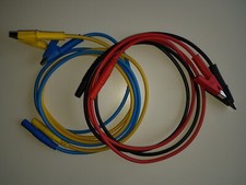 Messkabel mit Krokodilklemmen