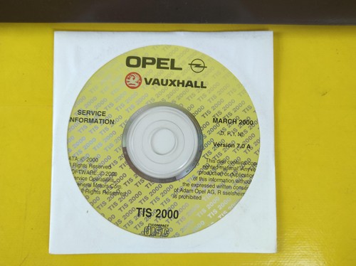 Konvolut opel technische - cd,