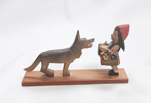 Vintage holzfigur - vintage,