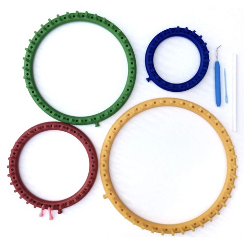 Round knitting loom - round, of