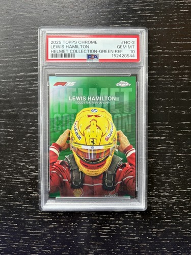 2025 topps chrome lewis - f1,
