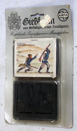 Airfix zinngießform zwei - zinngießform, ,