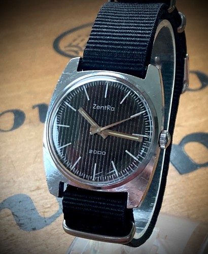 Vintage zentra 2000 herrenuhr - vintage,