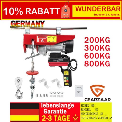 Elektrische seilhebezug - elektrische,