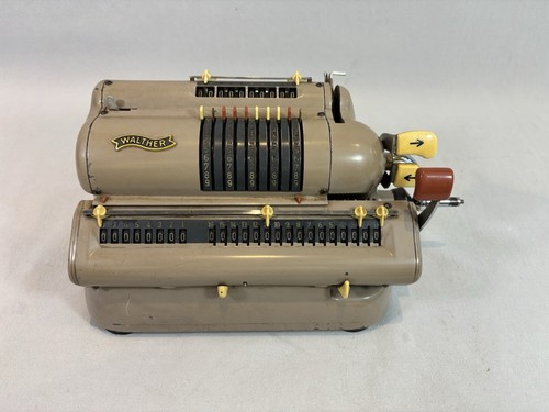 Vintage alte rechenmaschine - vintage,