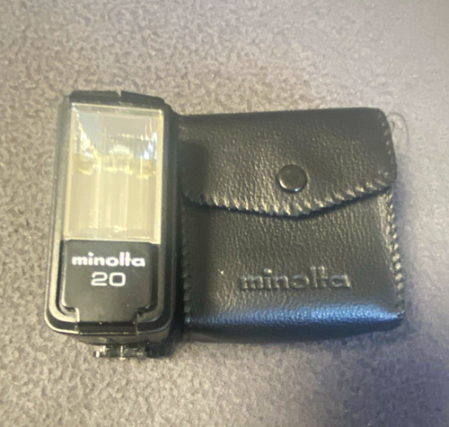 Minolta blitzgerät - minolta, 20