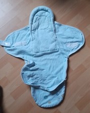 Einschlagdecke , für Kinderwagen oder Wiege , Frühling -Sommer , mit Kopfstütze 