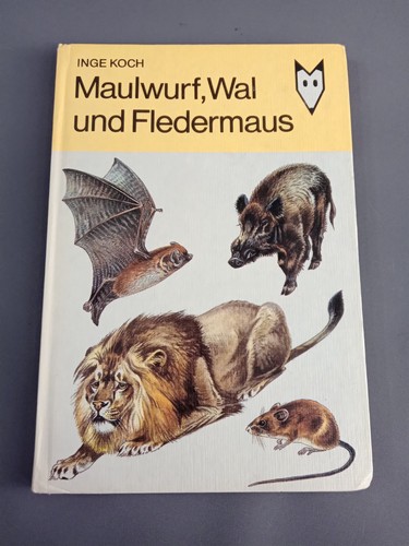 Altes buch maulwurf wal und - buch, "maulwurf,