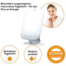 BEURER Tageslichtlampe TL 95 (60844) SunLike LED 6 Helligkeitsstufen 14.000 Lux