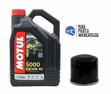 SUZUKI GSF1250 BANDIT 2007-2011 MOTUL 5000 10W40 ÖL & FILTER SERVICE KIT 1