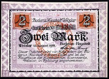 WETZLAR 1918 RARE "Buderus