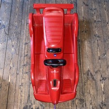 AlpenGaudi Race Bob Schlitten Rot ca. 100x55x22