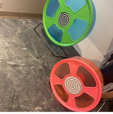 Hamsterräder Rot Und Grün