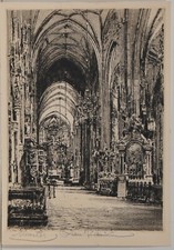 Raoul Kasimir / Radierung /