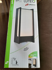 Lutec qubo LED-Außenwandleuchte Wandlampe Bewegungsmelder 14W 800  Lumen NEU