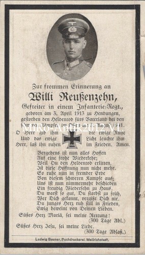 Sterbezettel willi - sterbezettel,,