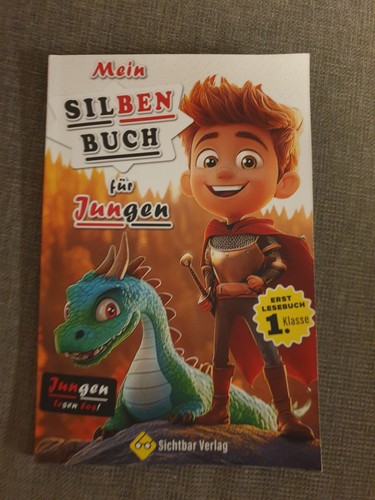 Mein silbenbuch für jungen - silbenbuch,