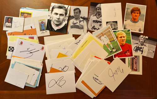 Autogrammsammlung bundesliga - autogrammsammlung,