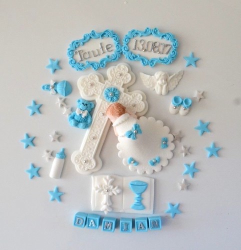 Baby taufe geburt tortendeko - taufe,