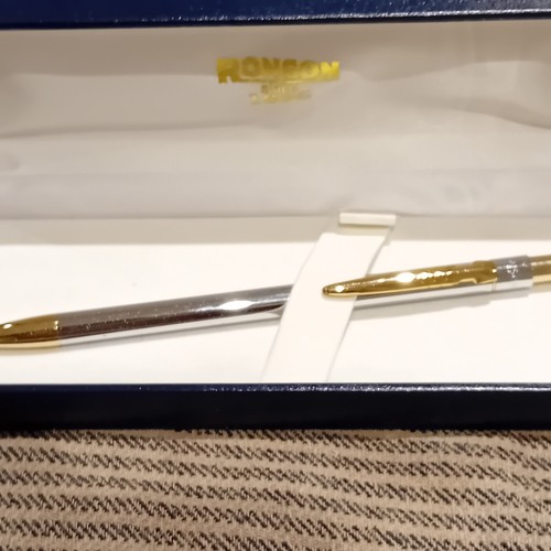 Vintage ronson chrome pen gt - ronson,