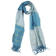 Mundschutz Schal blau mit