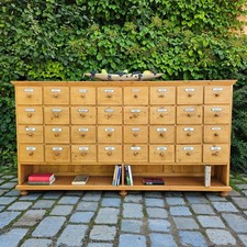 Antiker Apothekerschrank