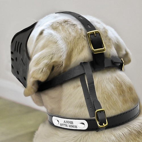 Maulkorb leder hundemaulkorb - leder,