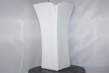 riesige große Vase 30 cm glänzend weiss weiß Arzberg