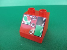 Lego Duplo Motivstein rot
