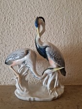 Vogel, Pärchen Graureiher Ens