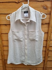 Chanel Uniform Creme Bluse