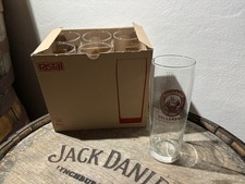 6x Franziskaner Bier Glas 0,5l