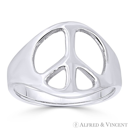 Peace zeichen 13mm - zeichen,