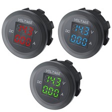 Auto Motorrad Voltmeter LED