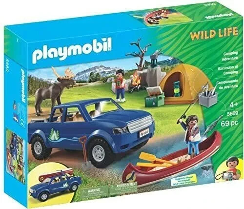 Playmobil wild life - wild, camping