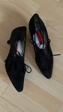 Pumps ANDREA PFISTER COUTURE Leder LUXUS PUR schwarz Gr.37 Vintage