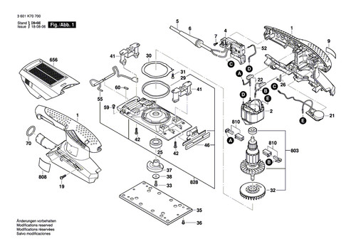 Bosch ersatzteile für gss - bosch, 23