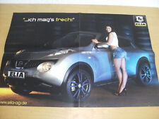 ELIA Tuning Design AG Poster Bild Foto NISSAN Juke Schöne Frau Spoiler Alufelgen
