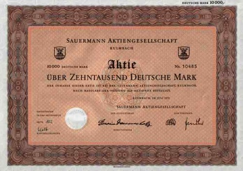 Sauermann 1972 kulmbach - 1972,