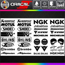 40-teilig Motorrad Sponsoren