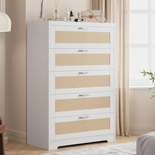 Moderne rattan kommode hoch - moderne,