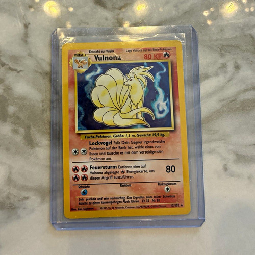 Nintendo pokémon tcg - pokémon, vulnona