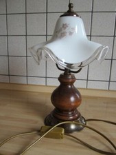 Tischlampe 34cm hoch Fuß aus