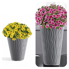 Blumenkübel mit vertikaler