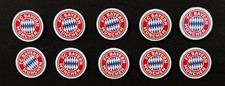 10x FC Bayern München Magnet - 2cm Logo - Fussball - Sportbild #000