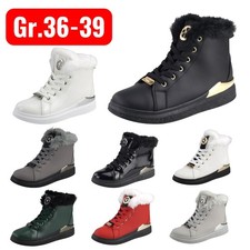 Damen Winter Sneaker Stiefel