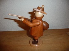 Erzgebirge Seiffen Wolfgang Glöckner kleiner Jäger - Rarität gedrechselt